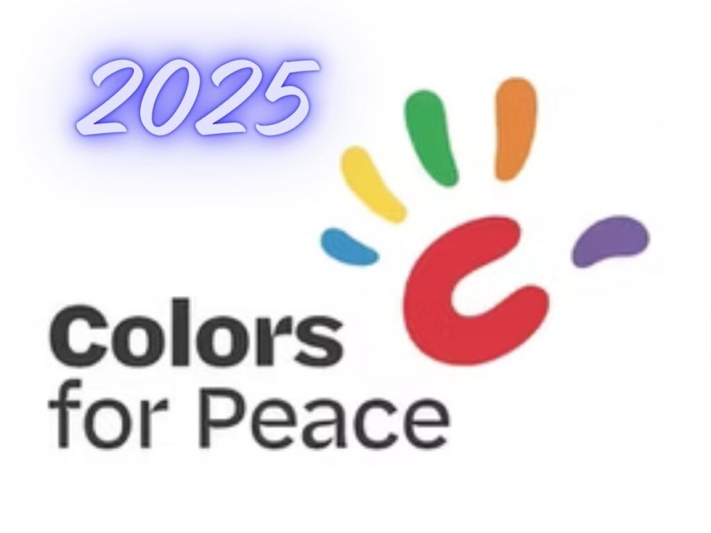 L’arte dei bambini in mostra per un mondo senza guerre. Colors for Peace: i disegni dei bambini raccontano la pace. Un decennio di speranza: a Roma la mostra di Colors for Peace. Pace e creatività: dieci anni di Colors for Peace. 